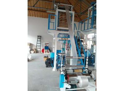 Low pressure film blowing machine